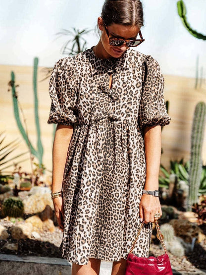 VANESSA | LEOPARD DRESS