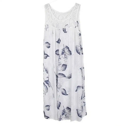 MIA | PLUS SIZE SUMMER FLORAL TANK DRESS