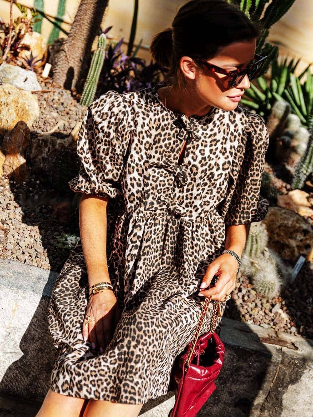 VANESSA | LEOPARD DRESS