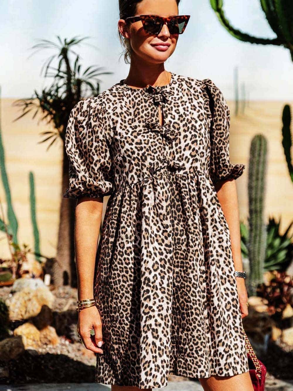 VANESSA | LEOPARD DRESS