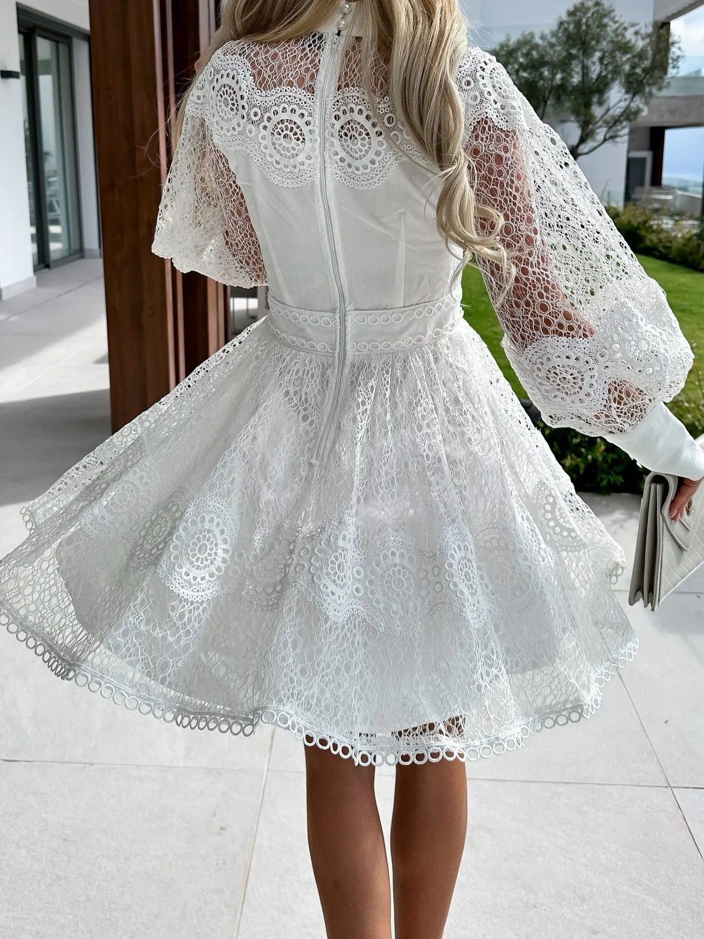 ZARA | ELEGANT LACE DRESS