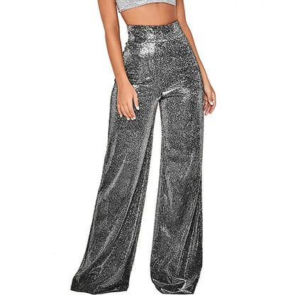 LILY | GLAMOUR HIGH WAIST WIDE LEG PAINTS