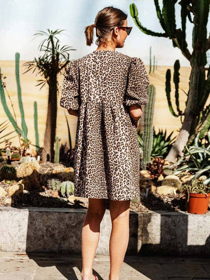 VANESSA | LEOPARD DRESS