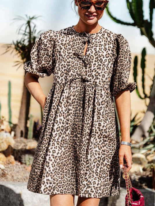 VANESSA | LEOPARD DRESS